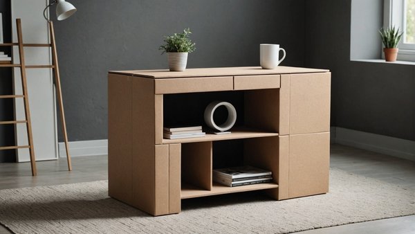 Meubles en carton écologiques et design : l'innovation durable
